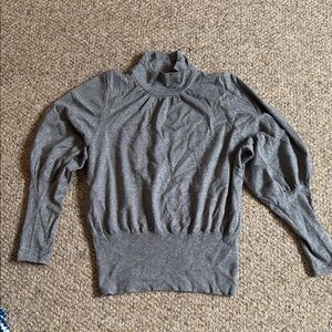 Express Charcoal Knit Sweater